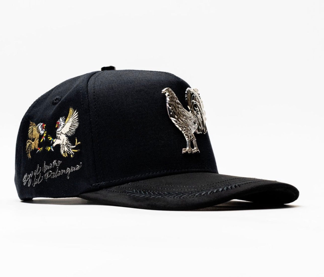 SILVER GALLO ALL BLACK HAT