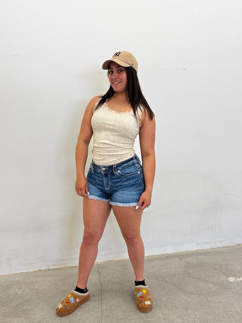 MISS ME MID RISE JEAN SHORTS